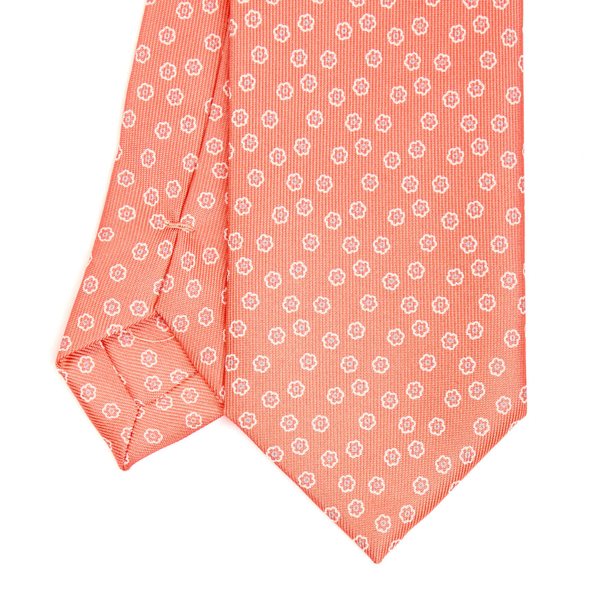 PINK SARTORIAL 7 CM SILK TIE