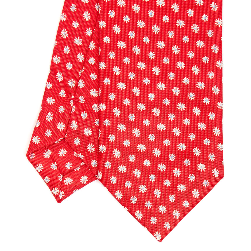 RED SARTORIAL 7 CM SILK TIE