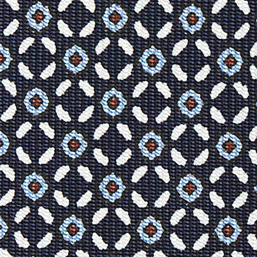 DARK BLUE SARTORIAL 7 CM SILK TIE