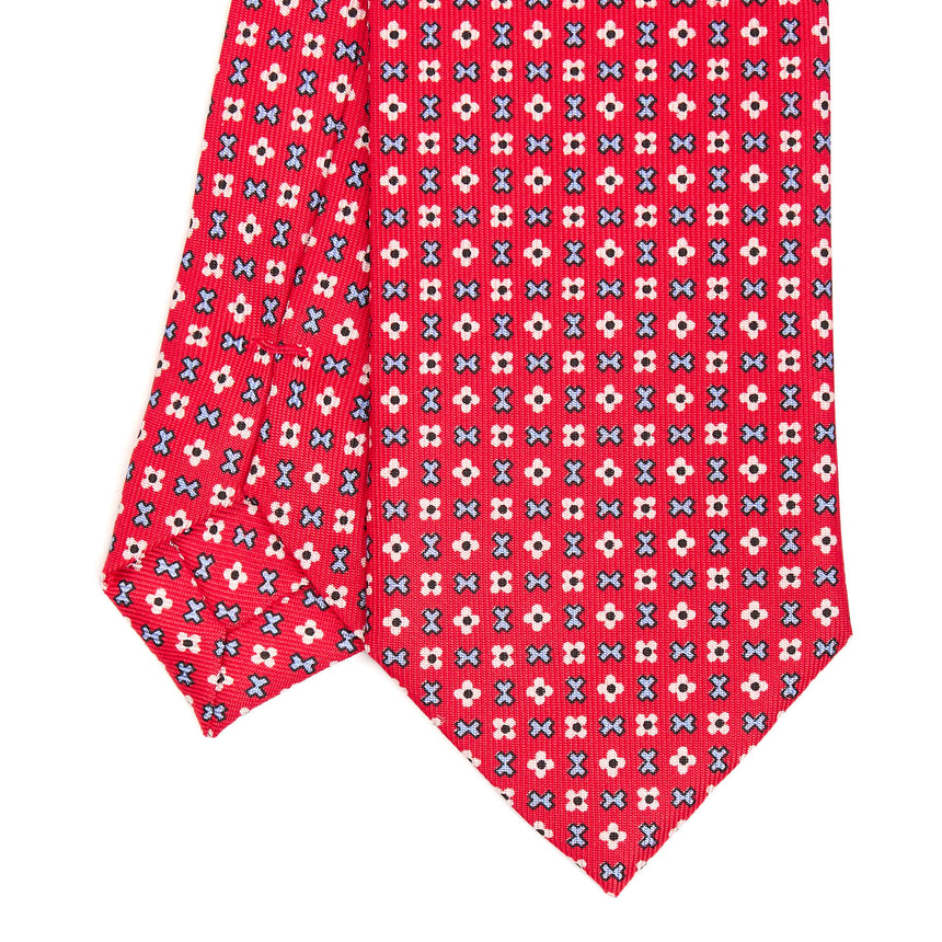 RED SARTORIAL 7 CM SILK TIE
