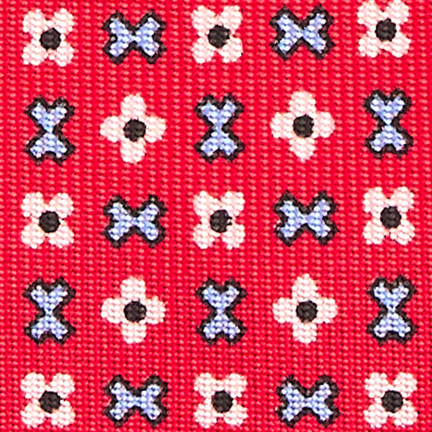 RED SARTORIAL 7 CM SILK TIE