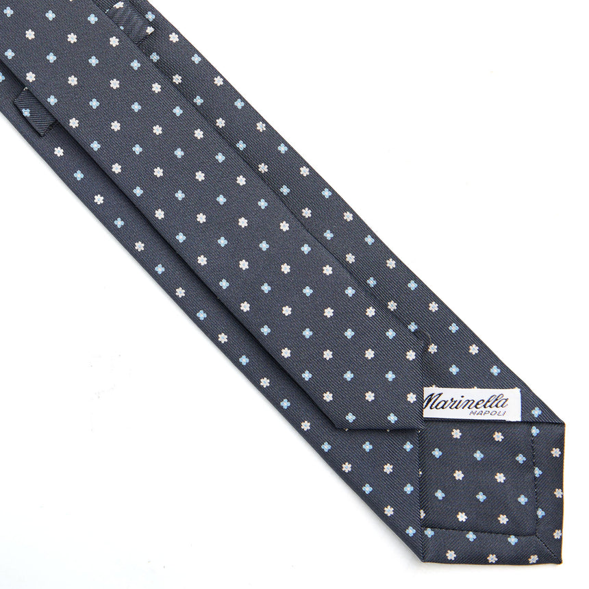 DARK GREY SARTORIAL 7 CM SILK TIE