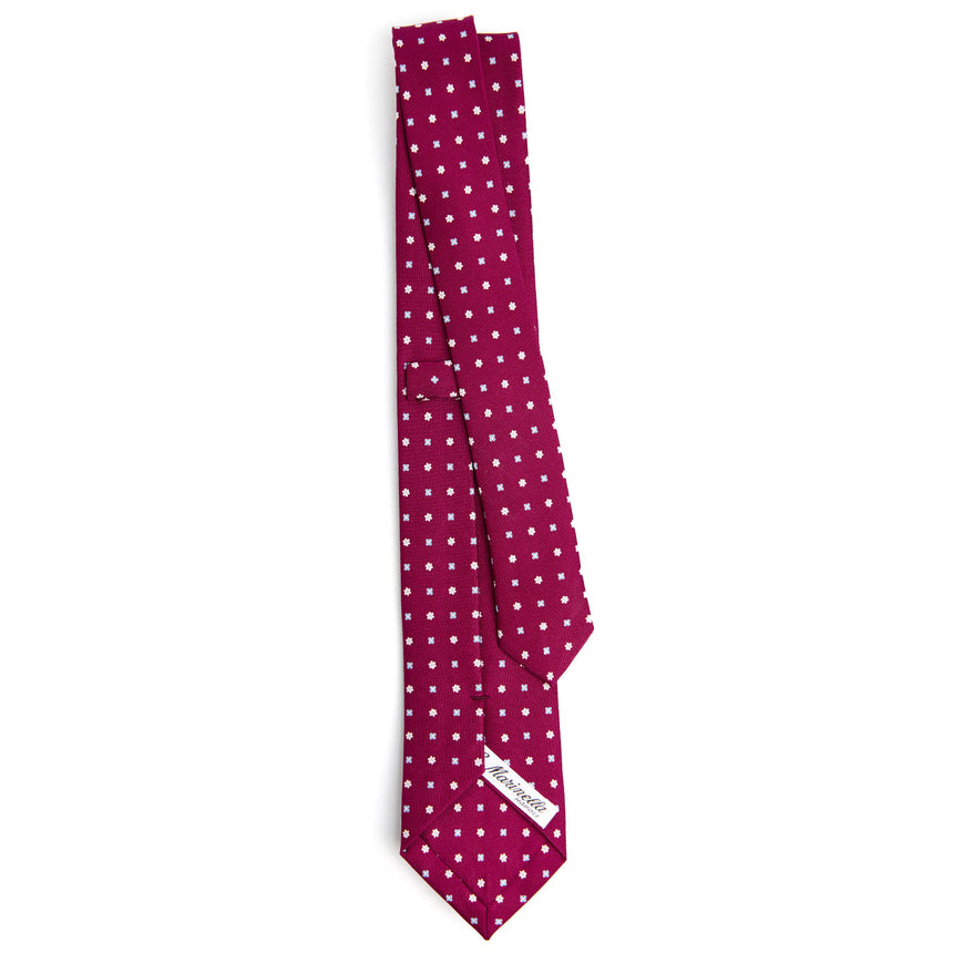 FUCSIA SARTORIAL 7 CM SILK TIE
