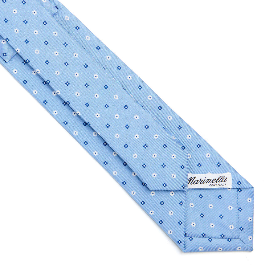 light_blue_sartorial_7_cm_silk_tie_small_flower_pattern_back_detail