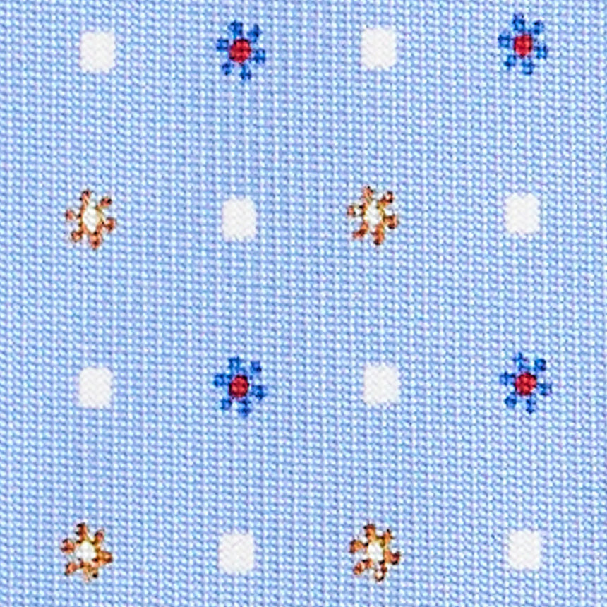 LIGHT BLUE SARTORIAL 7 CM SILK TIE