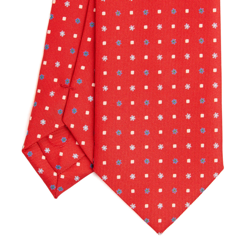 RED SARTORIAL 7 CM SILK TIE