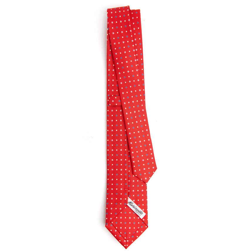 RED SARTORIAL 7 CM SILK TIE