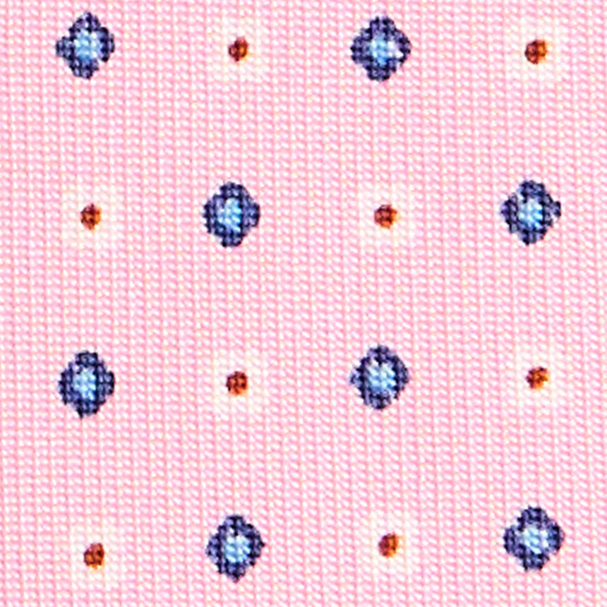 PINK SARTORIAL 7 CM SILK TIE