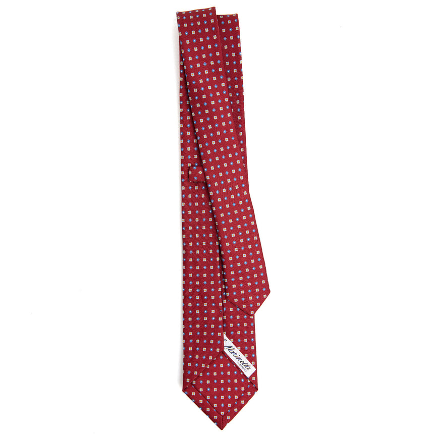 BURGUNDY SARTORIAL 7 CM SILK TIE