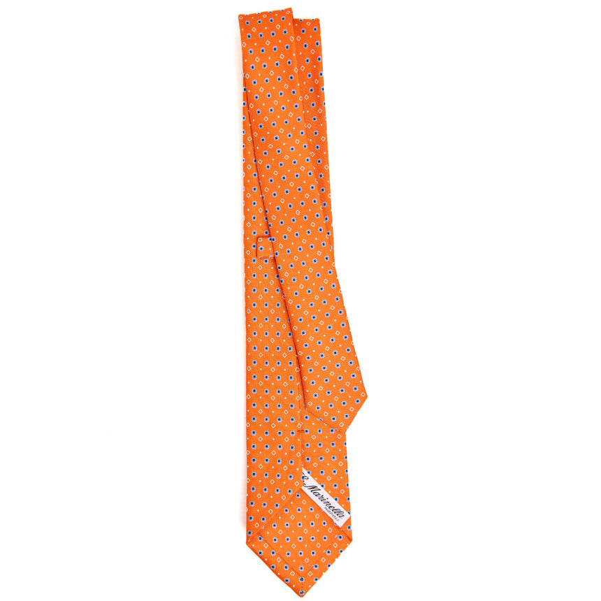 ORANGE SARTORIAL 7 CM SILK TIE