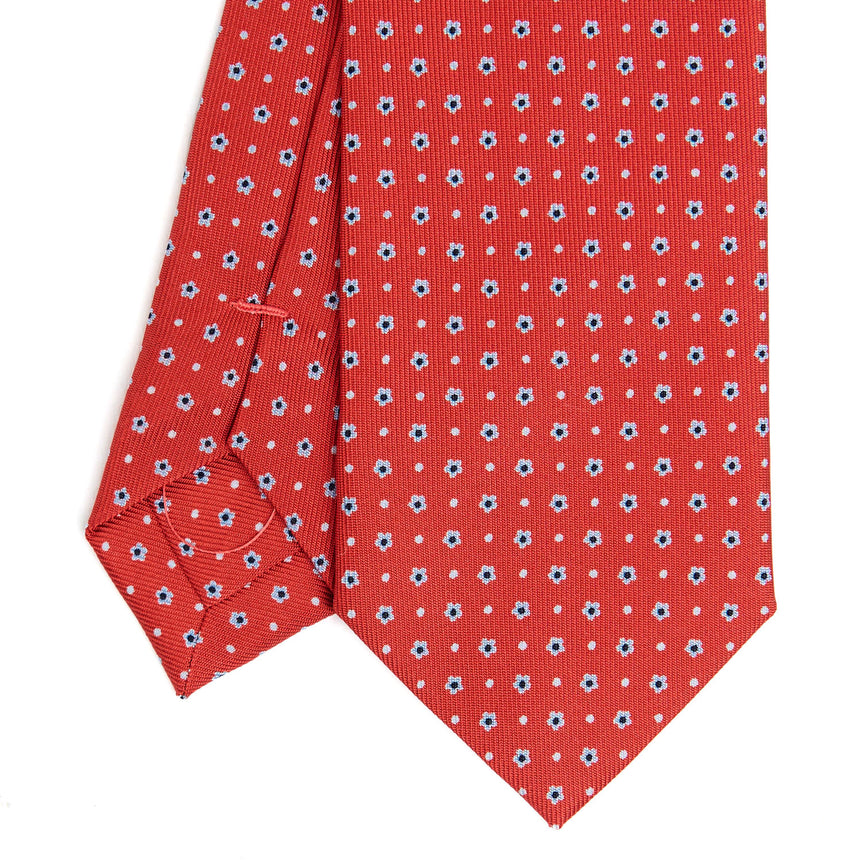 RED SARTORIAL 7 CM SILK TIE