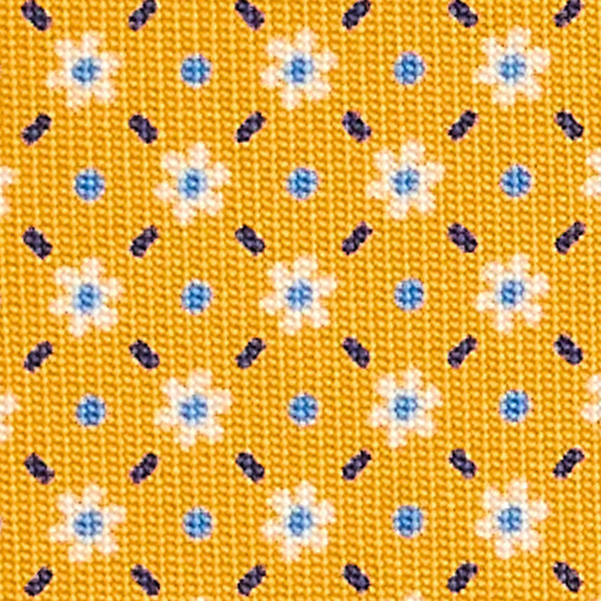 yellow_sartorial_7_cm_silk_tie_small_flower_pattern_fabric_detail