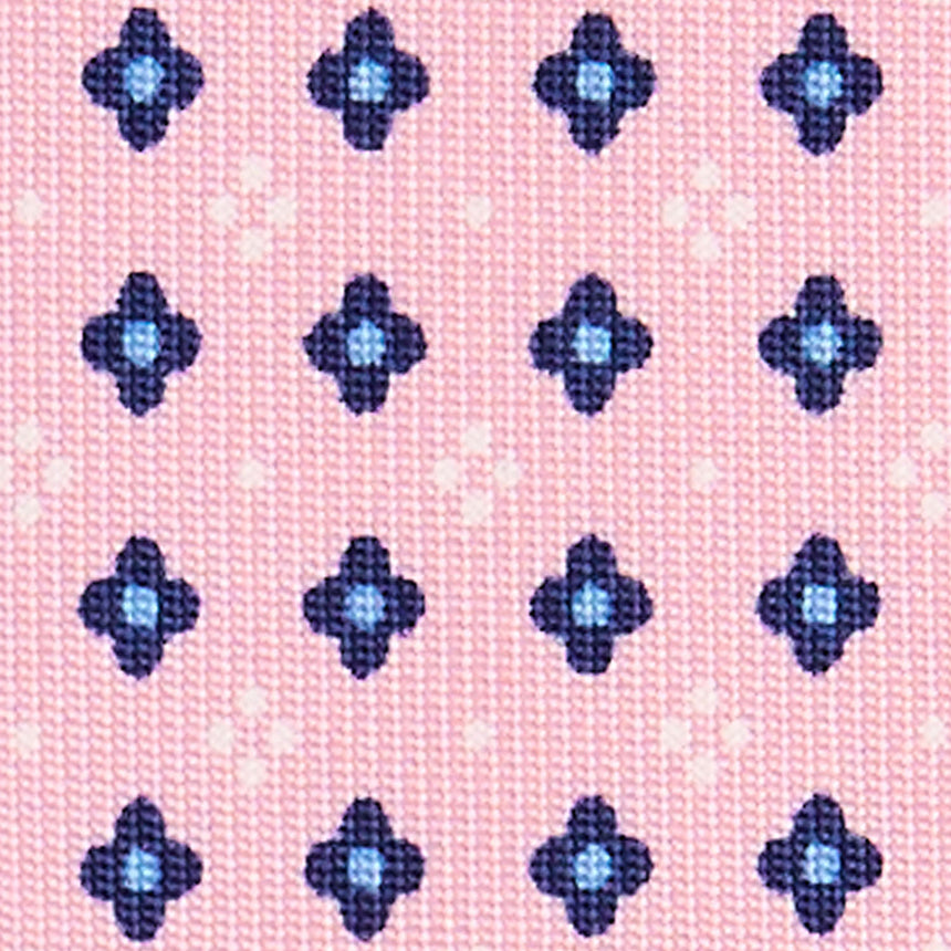 PINK SARTORIAL 7 CM SILK TIE