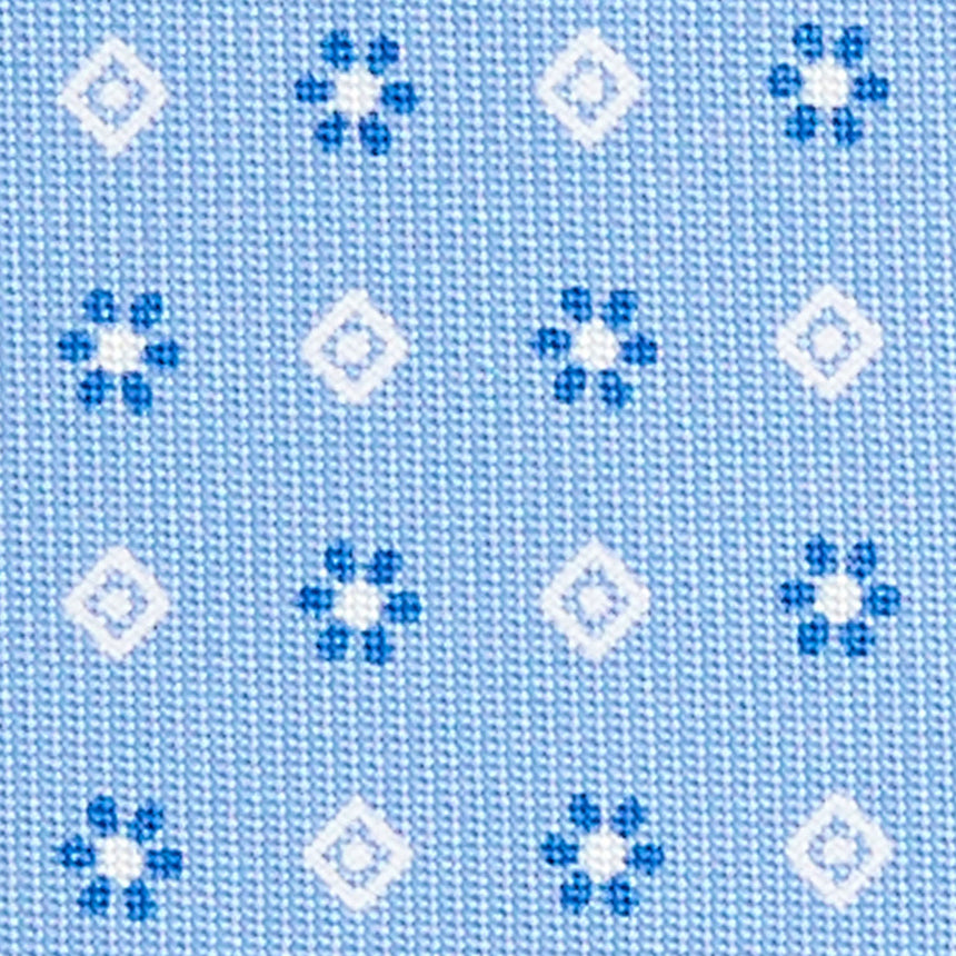 light_blue_sartorial_7_cm_silk_tie_small_flower_pattern_fabric_detail