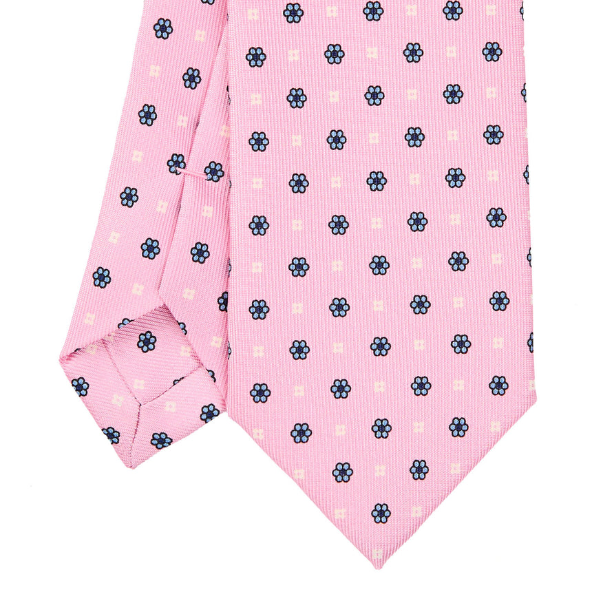 PINK SARTORIAL 7 CM SILK TIE