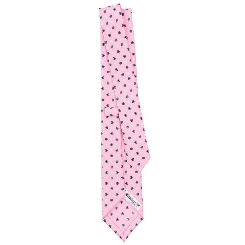 PINK SARTORIAL 7 CM SILK TIE
