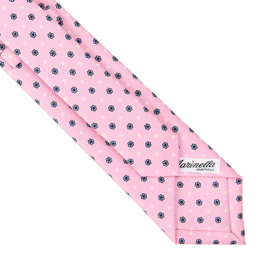 PINK SARTORIAL 7 CM SILK TIE
