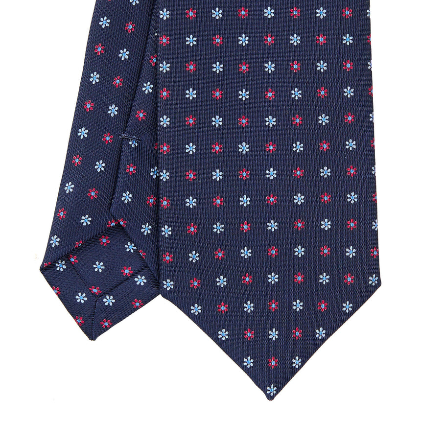 DARK BLUE SARTORIAL 7 CM SILK TIE