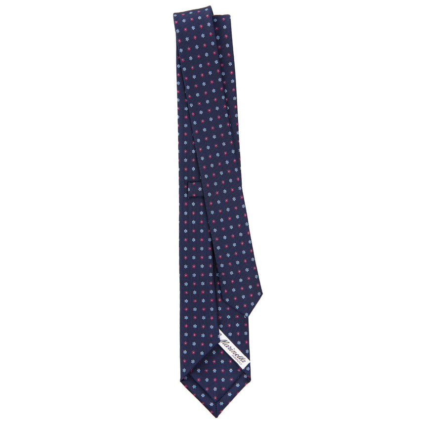 DARK BLUE SARTORIAL 7 CM SILK TIE