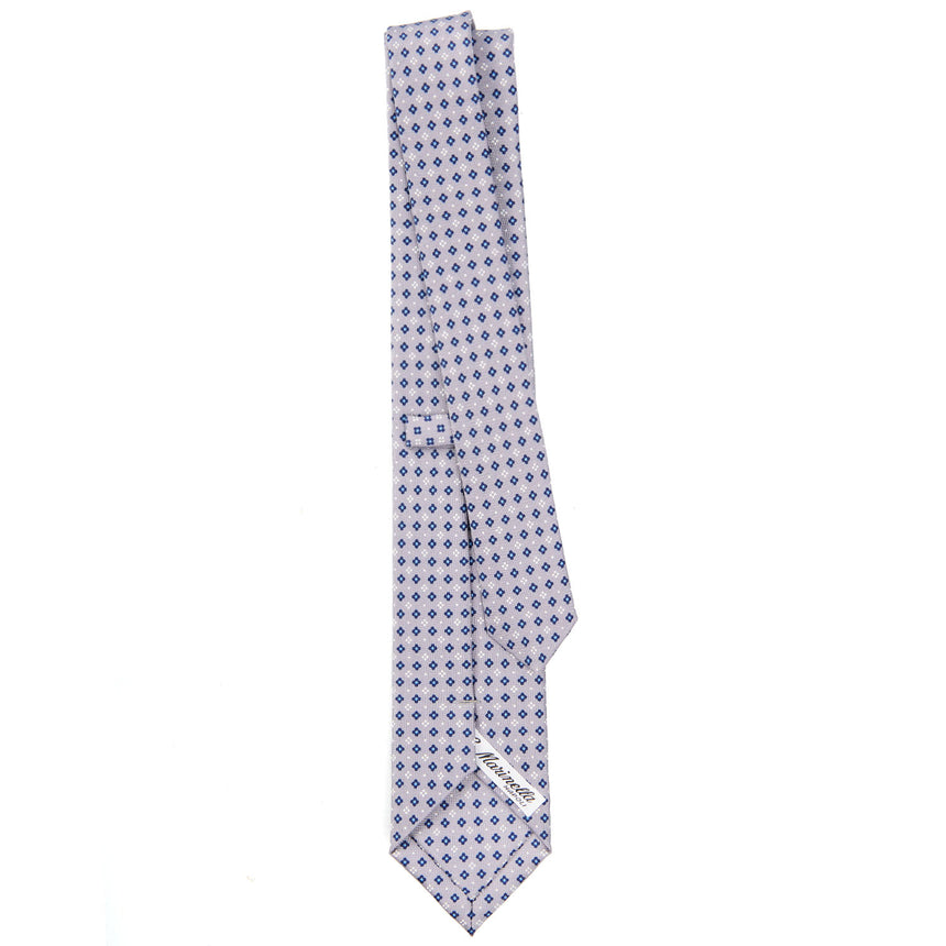 LIGHT GREY SARTORIAL 7 CM SILK TIE