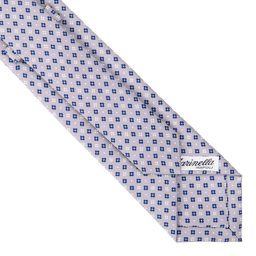 LIGHT GREY SARTORIAL 7 CM SILK TIE