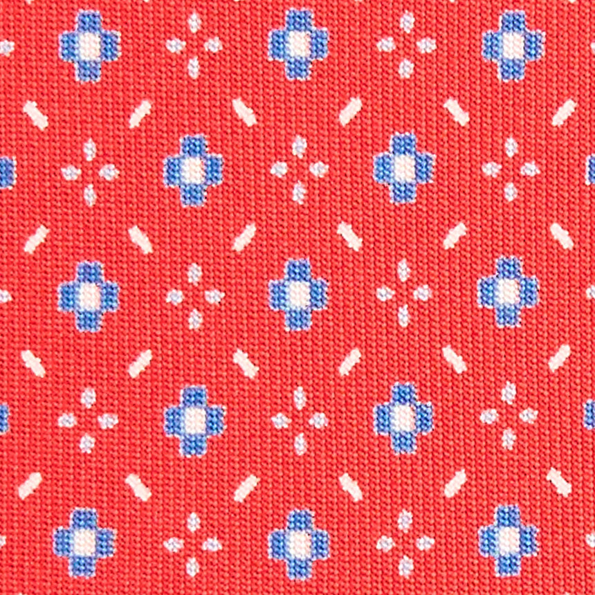 RED SARTORIAL 7 CM SILK TIE