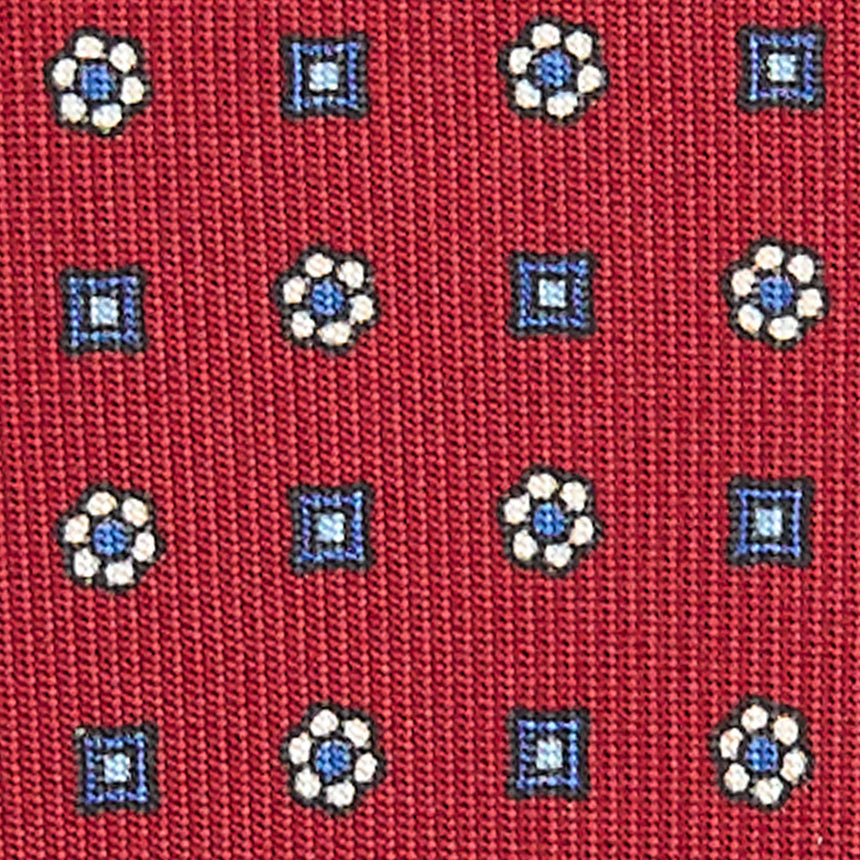 BURGUNDY SARTORIAL 7 CM TIE