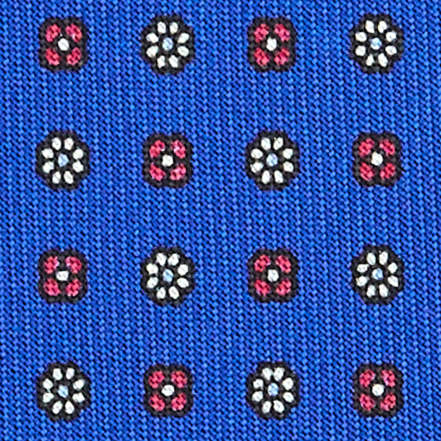CRAVATTA SARTORIALE 7 CM IN SETA BLUETTE
