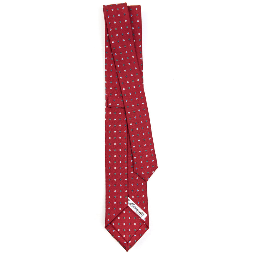 BURGUNDY SARTORIAL 7 CM TIE