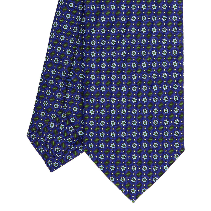 CRAVATTA SARTORIALE 7 CM IN SETA BLUETTE