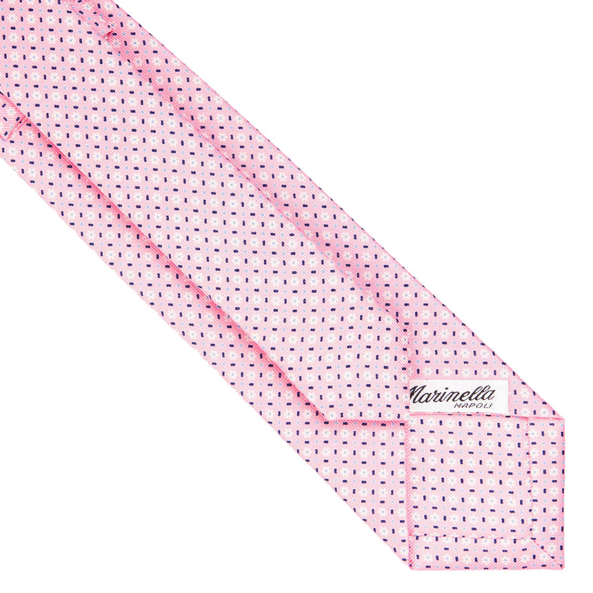 PINK SARTORIAL 7 CM SILK TIE