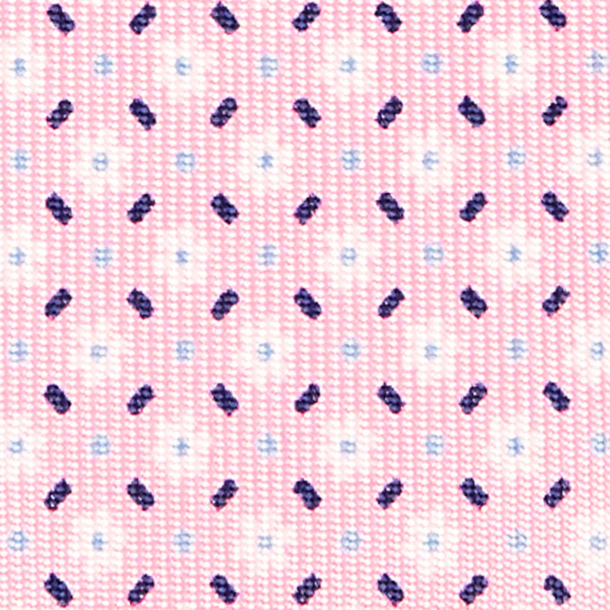 PINK SARTORIAL 7 CM SILK TIE