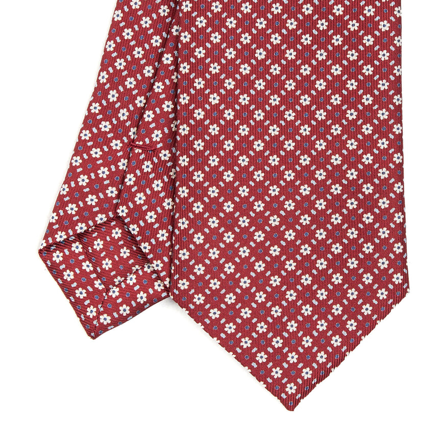 BURGUNDY SARTORIAL 7 CM TIE