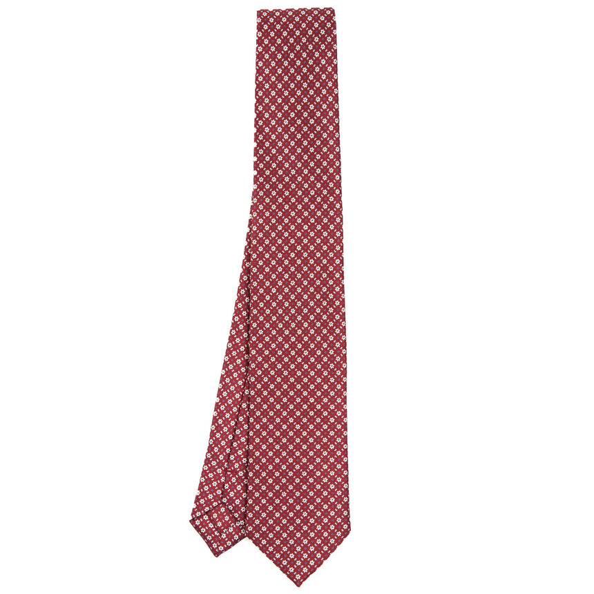 BURGUNDY SARTORIAL 7 CM TIE