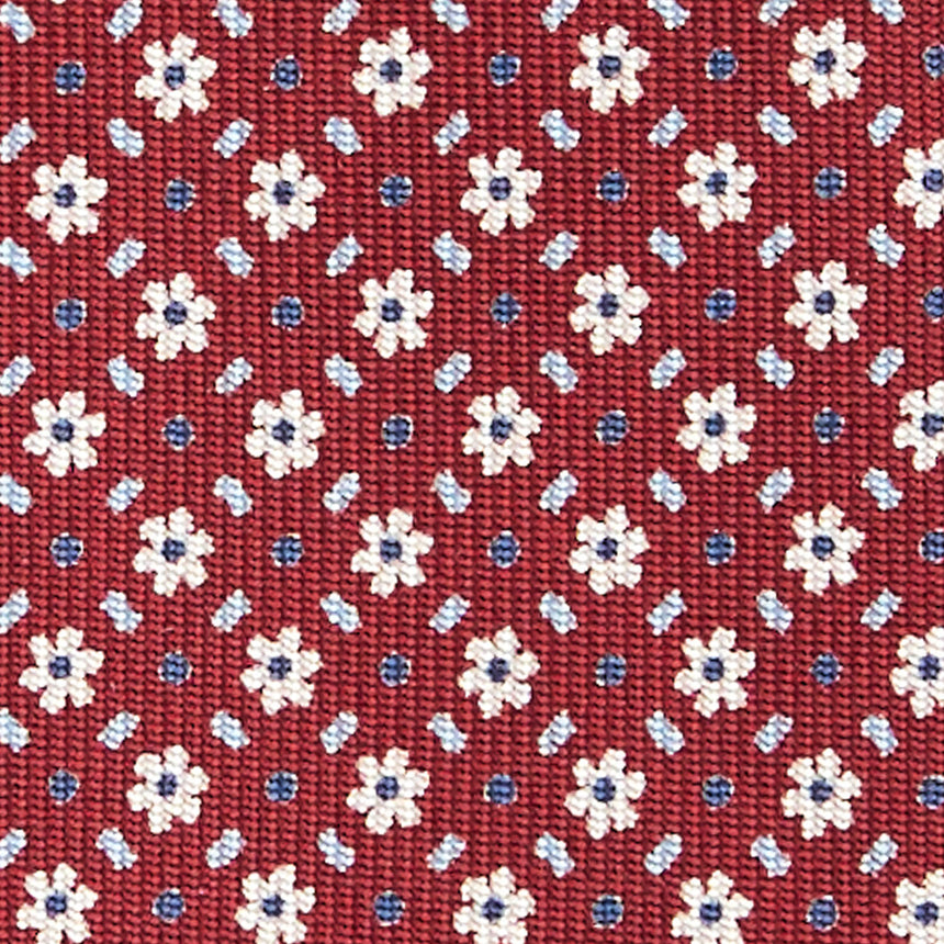 BURGUNDY SARTORIAL 7 CM TIE