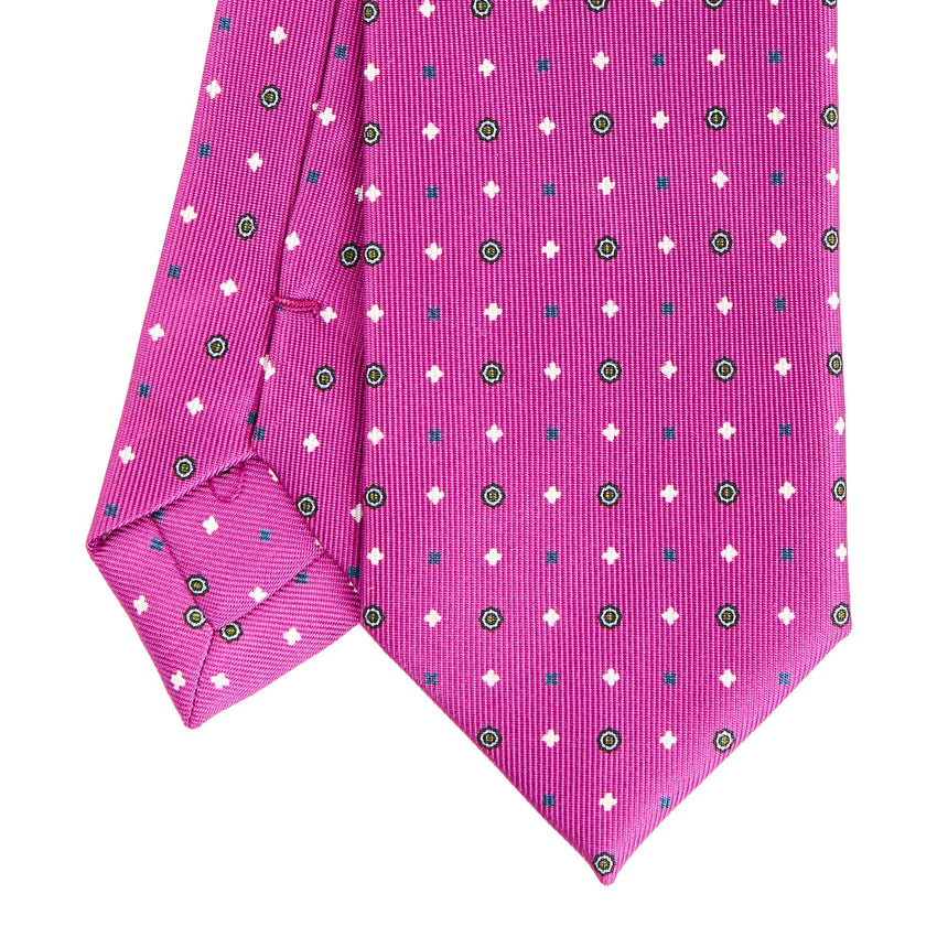 FUCHSIA SARTORIAL 7 CM SILK TIE