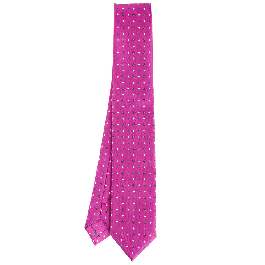 FUCHSIA SARTORIAL 7 CM SILK TIE