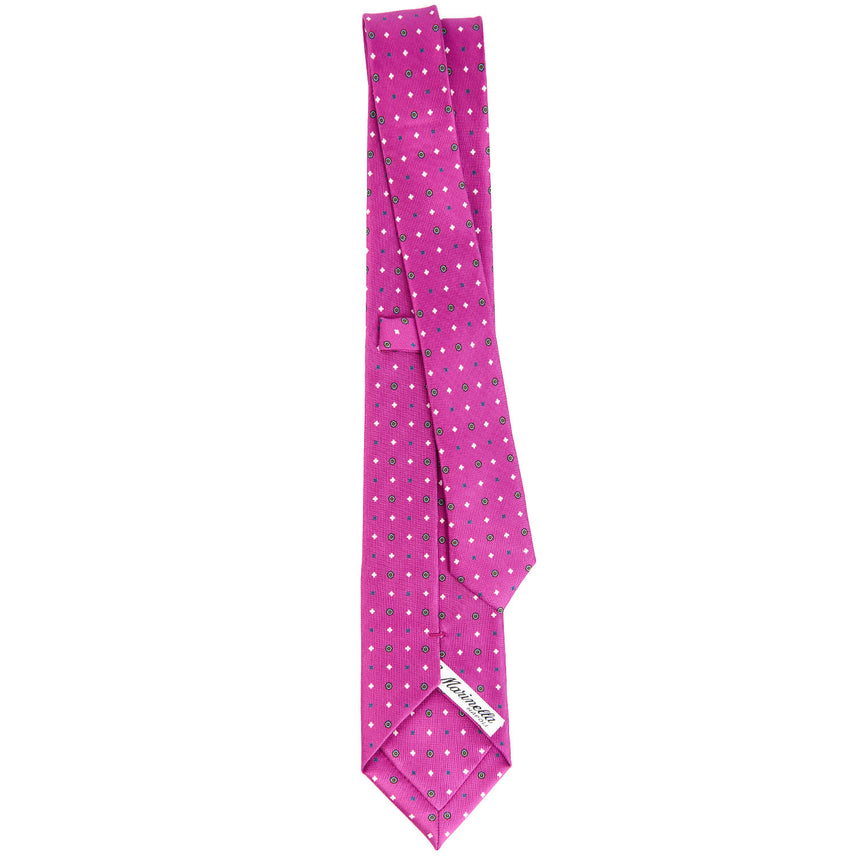 FUCHSIA SARTORIAL 7 CM SILK TIE