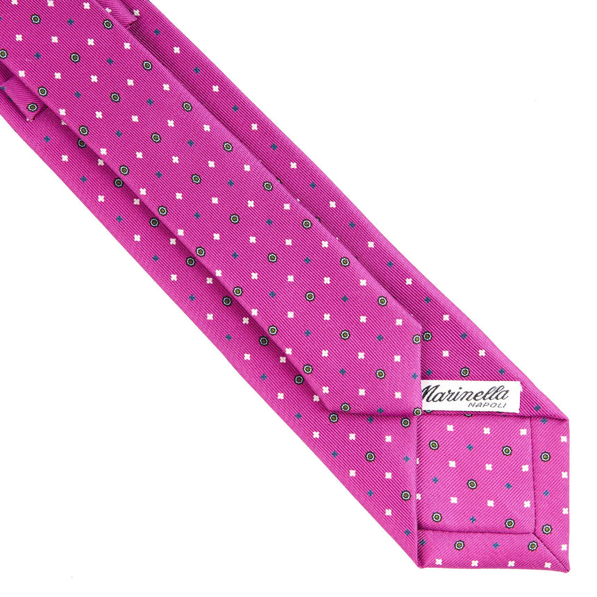 FUCHSIA SARTORIAL 7 CM SILK TIE