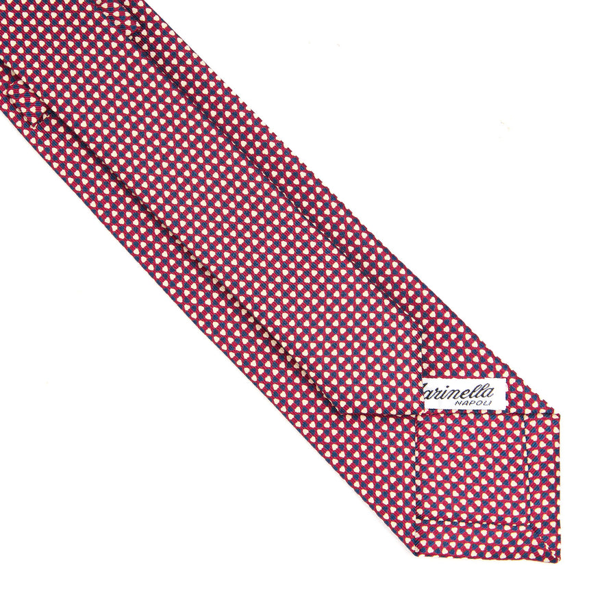 BURGUNDY SARTORIAL 7 CM SILK TIE