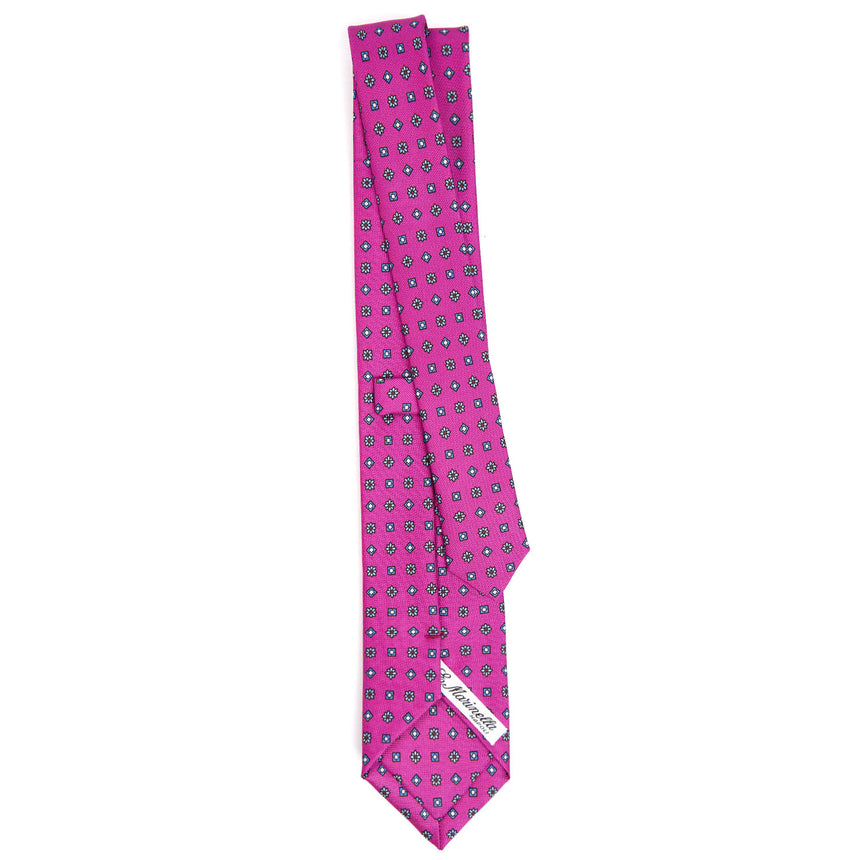 FUCSIA SARTORIAL 7 CM SILK TIE