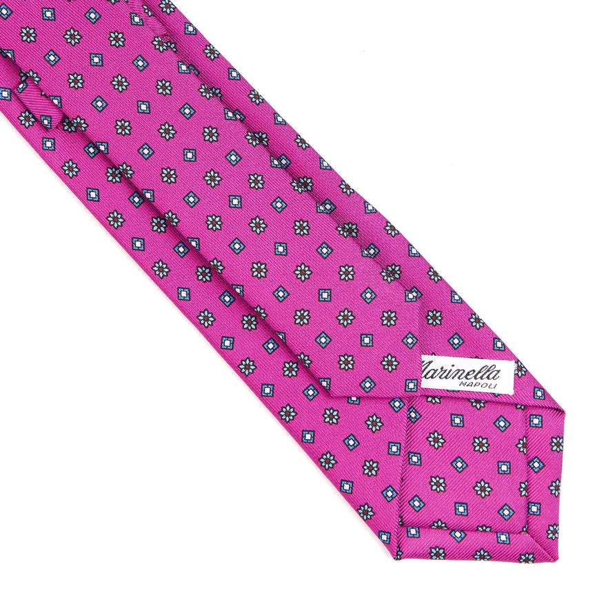 FUCSIA SARTORIAL 7 CM SILK TIE