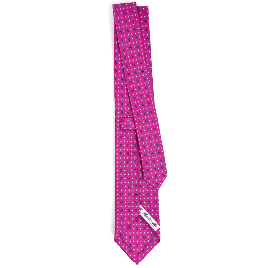 FUCSIA SARTORIAL 7 CM SILK TIE