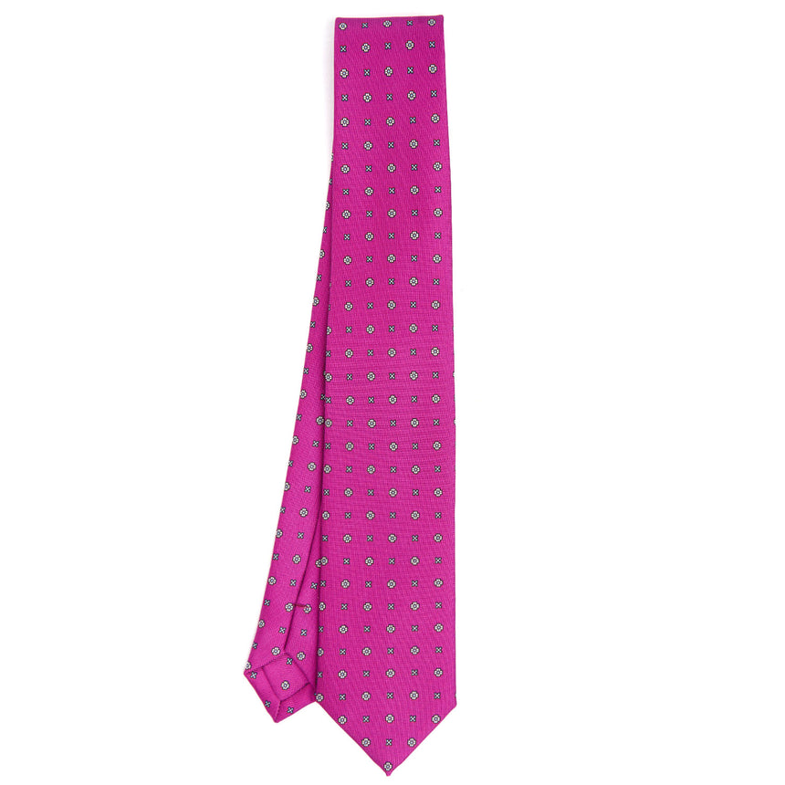 FUCSIA SARTORIAL 7 CM SILK TIE