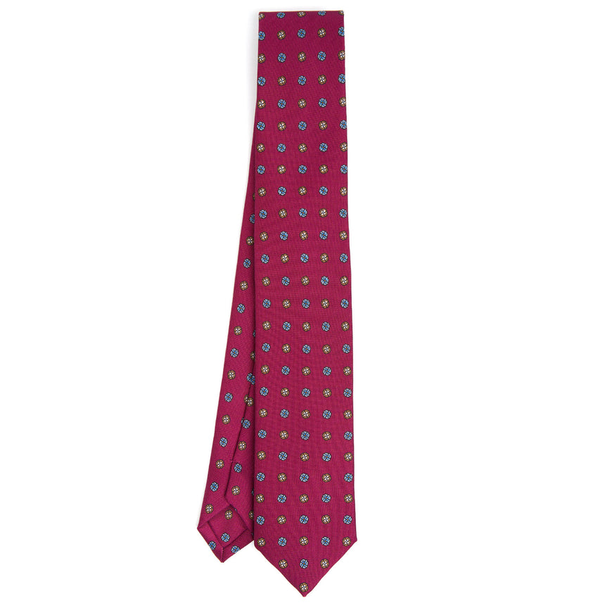 FUCSIA SARTORIAL 7 CM SILK TIE