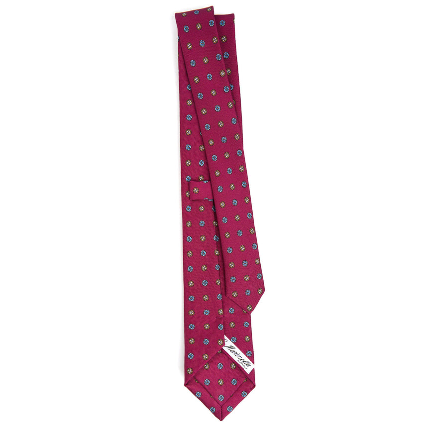 FUCSIA SARTORIAL 7 CM SILK TIE