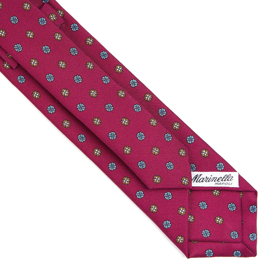 FUCSIA SARTORIAL 7 CM SILK TIE