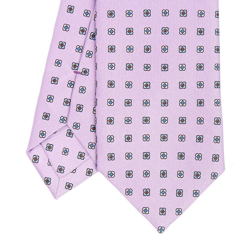 LILAC SARTORIAL 7 CM SILK TIE