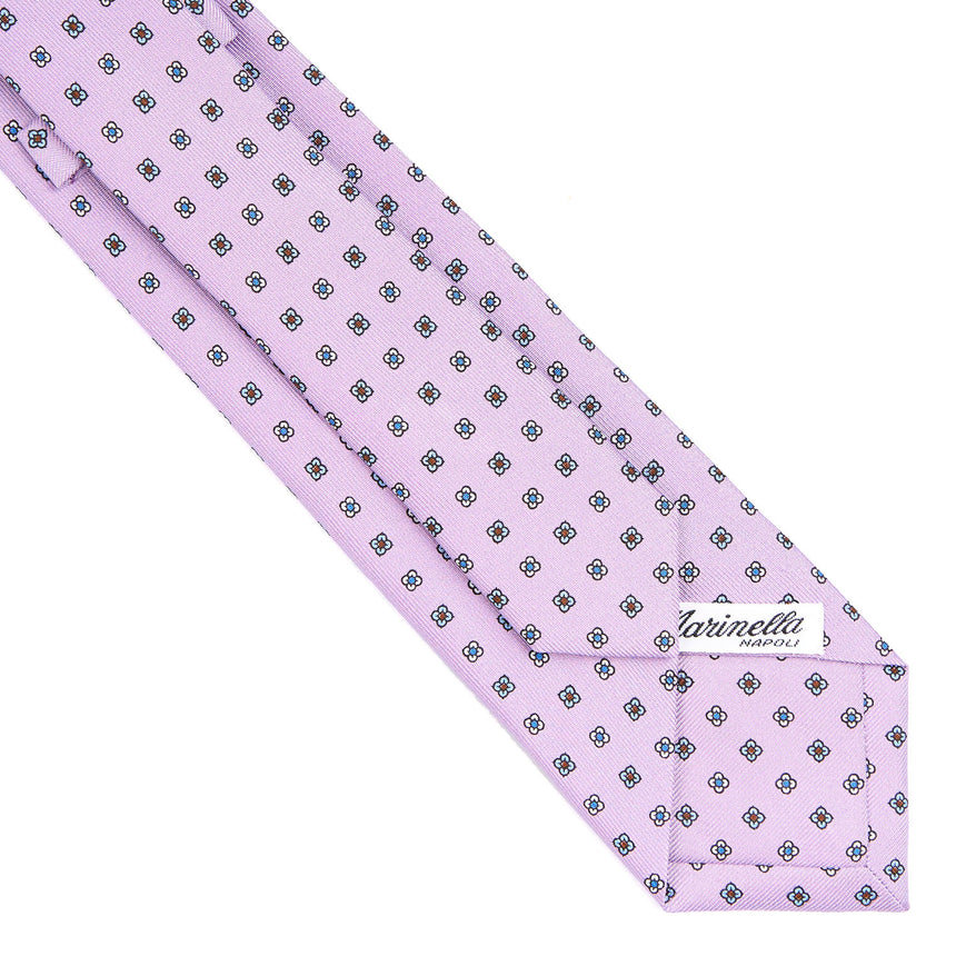 LILAC SARTORIAL 7 CM SILK TIE