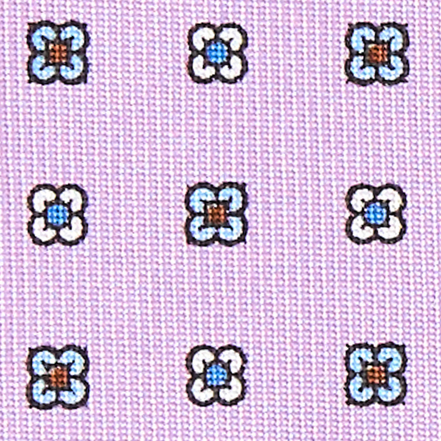 LILAC SARTORIAL 7 CM SILK TIE